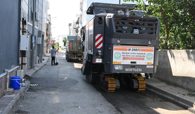 Manisa’da asfalt seferberliği başladı!