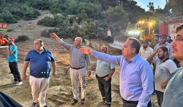 Manisa’da orman yangını alarmı! Başkan Dutlulu sahaya indi, tahliyeler yapıldı