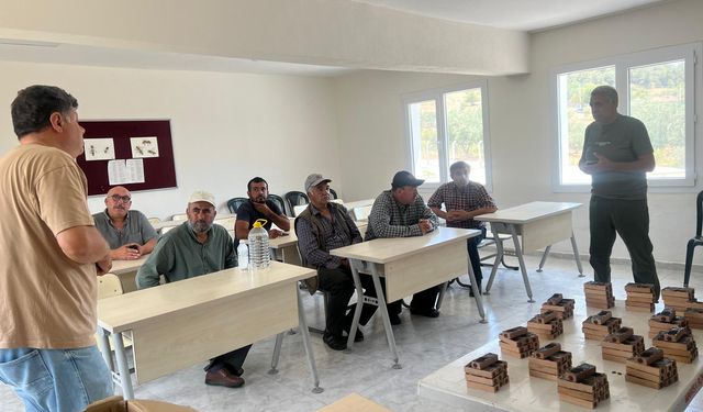 Bal üretimi artacak! Manisa'da kraliçe arı desteği verildi