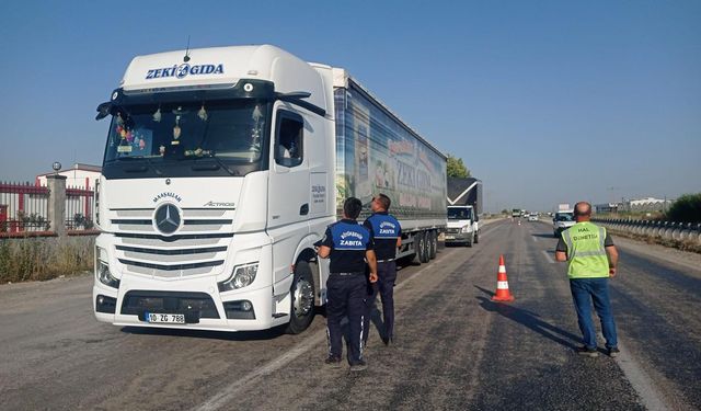 Manisa’da 7/24 denetim sürüyor