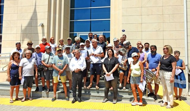 Çeşmeli vatandaşlardan Gediz’e suç duyurusu