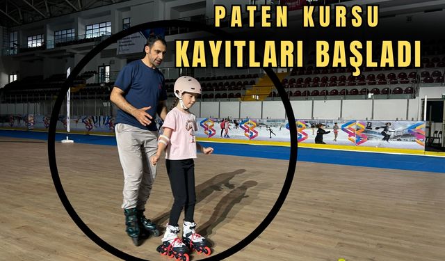 Büyükşehir’in tekerlekli paten kursu kayıtları başladı