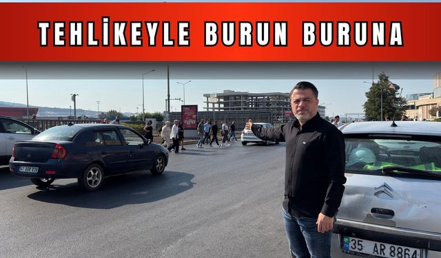 Binlerce Gaziemirli her gün tehlikeyle burun buruna