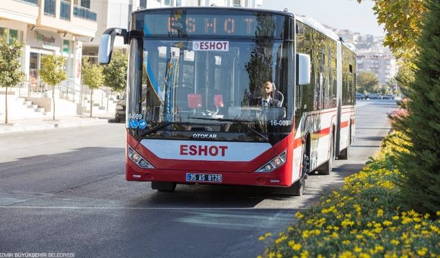 ESHOT’tan sürpriz karar! O hat sadece sınav için değiştirildi