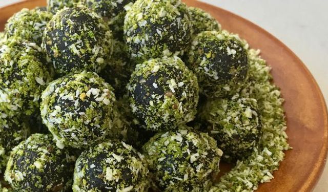 Az malzemeyle şekersiz tatlı: Cevizli hurma topları!