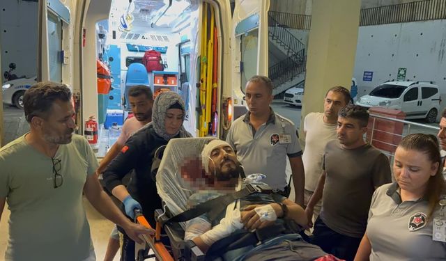 Orman yolu çalışmasında patlama: Faciadan dönüldü