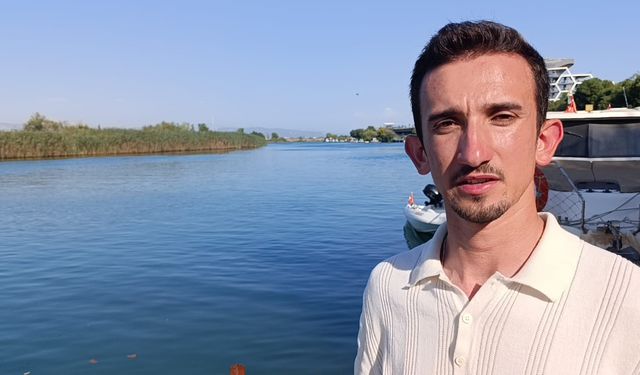 Balık avında beklenmedik misafir!