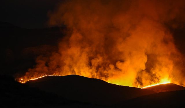 California’yı yutan alevler: 12 bin hektar kül oldu!