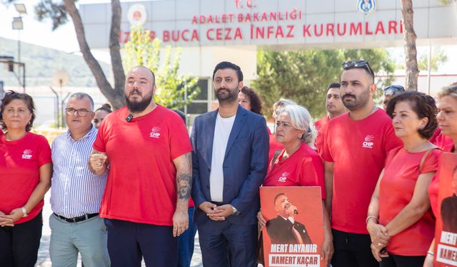 CHP Güzelbahçe’den Buca Kırıklar Cezaevi’nde özgürlük eylemi