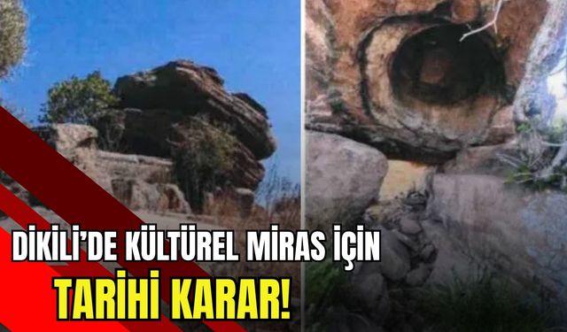 İzmir’de tarihi keşif! Dikili’de 1. derece SİT alanı ilan edildi