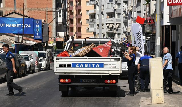 Karabağlar sokaklarında temizlik! İdari para cezaları yağdı!
