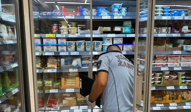 Konak’ta zincir marketlere sıkı denetim