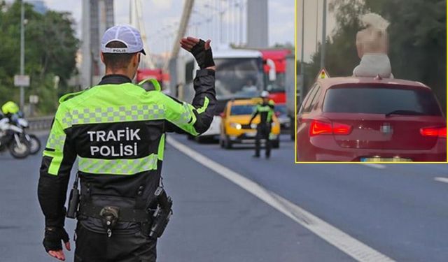 İzmir'de trafikte şoke eden anlar! Cezai ve adli işlem başlatıldı