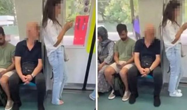 Toplu taşımada taciz kamerada! Skandal görüntüler tepki topladı