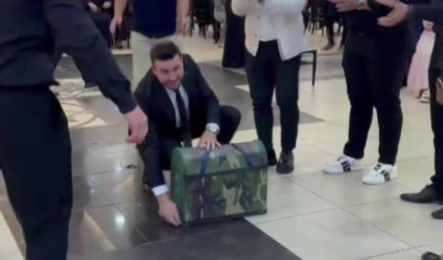 Damat ve ‘Çilli’: Sıra dışı düğün hediyesi!