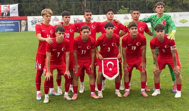 Şampiyona öncesi galibiyet: Türkiye U17 Moldova’yı Devirdi