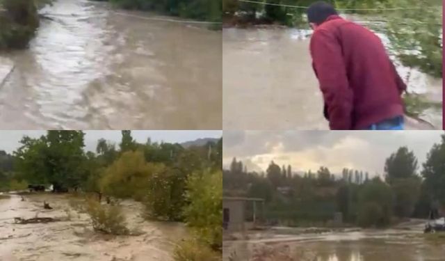 Aylar sonra gelen kuvvetli yağmur Mersin’i vurdu!