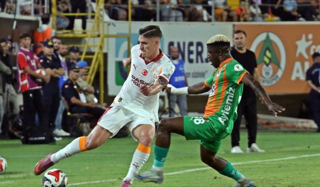 Son dakika: Alanyaspor evinde Galatasaray’a direnemedi