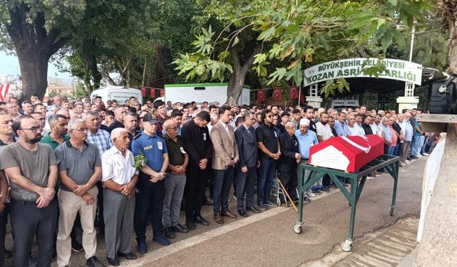 Polis memuru hayatını kaybetti: Meslektaşlarından son görev