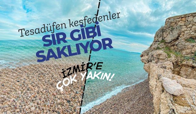 Ege’nin sakin yüzü: Karaburun’un bu gizli koyunu bilenler, sır gibi saklayıp kimseye söylemiyor!