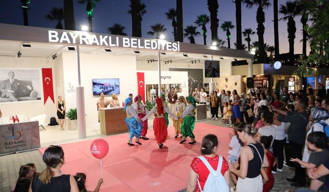 Bayraklı Belediyesi’nden İzmir Fuarı’na renkli kapanış