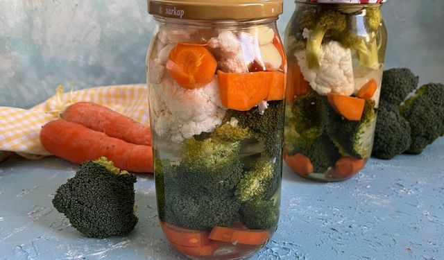 Brokoli turşusu nasıl yapılır?
