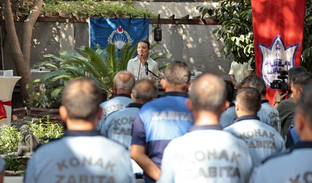 Zabıta personeli bu kutlamayla gururlandı