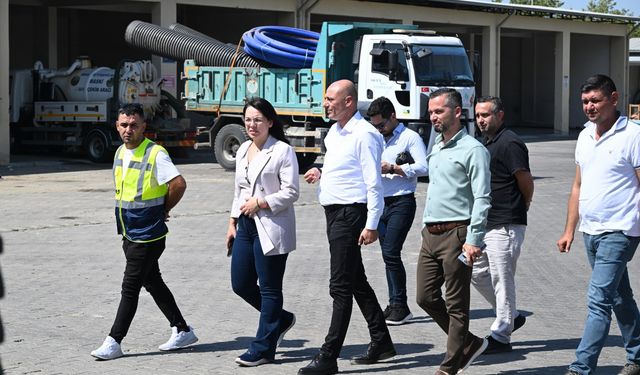 Büyükşehir altyapı yatırımlarını hız kesmeden sürdürüyor