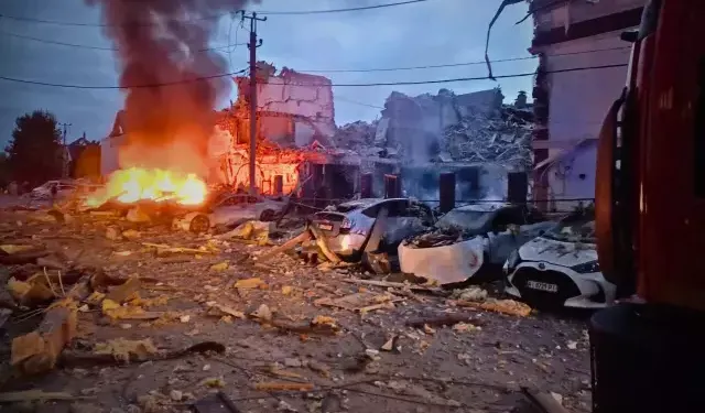 Rusya Kiev’i 500 dron ve 40 füze ile bombaladı: 4 ölü!