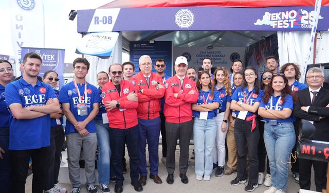 Ege Üniversitesi’nden TEKNOFEST 2025’e rekor katılım
