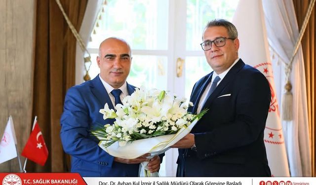 Ayhan Kul İzmir İl Sağlık Müdürü olarak göreve başladı