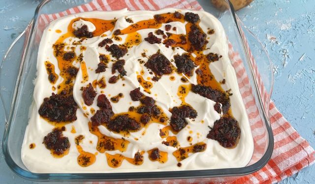 Patates püresini böyle hiç görmediniz: Yoğurtla şaşırtan tarif!