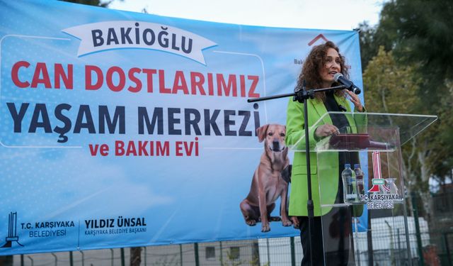 Karşıyaka’da can dostlarına dev yatırım