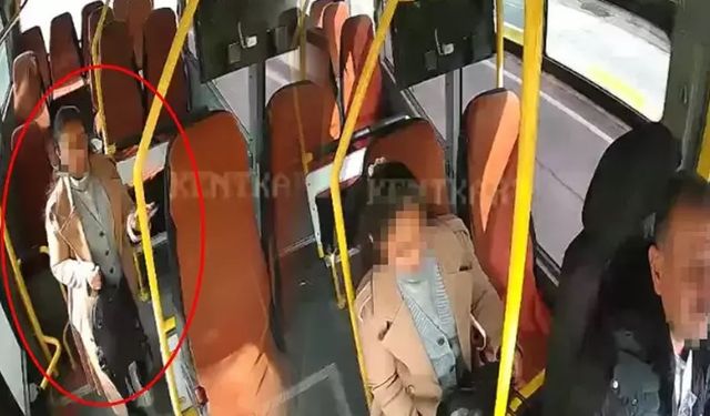 Minibüste genç kıza şok taciz! Savunması sosyal medyayı ayağa kaldırdı