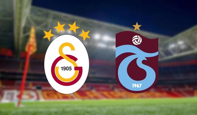 Galatasaray - Trabzonspor maçı ne zaman, saat kaçta ve hangi kanalda? Sakat veya cezalı oyuncular kim?