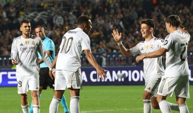 Real Madrid'de Mbappé’den övgü dolu sözler: 'Arda inanılmaz bir yetenek'