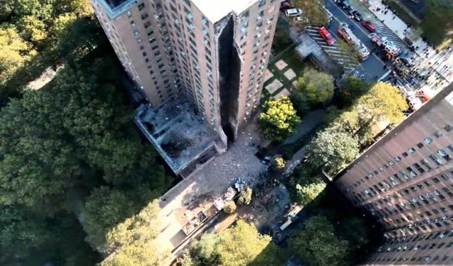 New York’ta 17 katlı binada patlama! Şehir bir anda karıştı