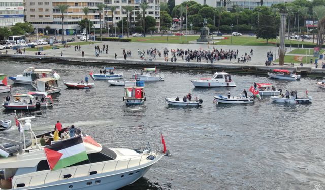 İzmir’de “Kararlıyız, Sumud’un Yanındayız” etkinliğiyle Gazze’ye destek mesajı