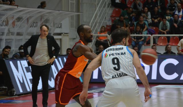 Aliağa Petkimspor, Galatasaray’a 75-80 mağlup oldu