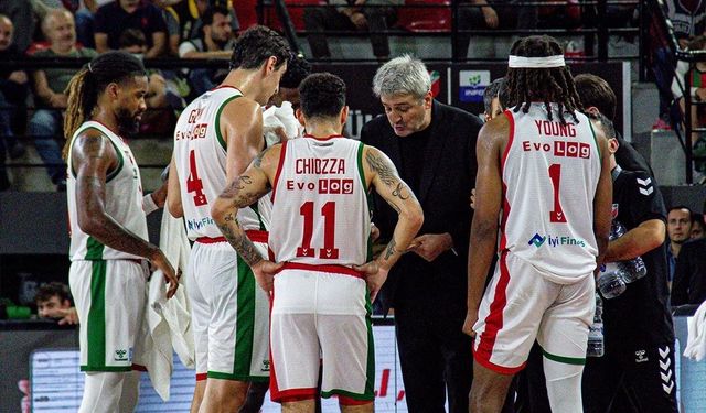 Karşıyaka Basketbol düşüşte! Üç dev maçtan galibiyet çıkmadı