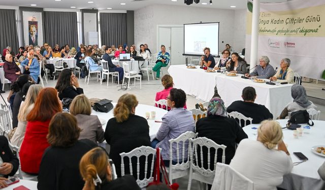 Bornova’da kadın çiftçiler geleceğe umut ekiyor