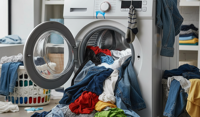 Çamaşır makinenizi ağzına kadar doldurursanız bu son kaçınılmaz olabilir...