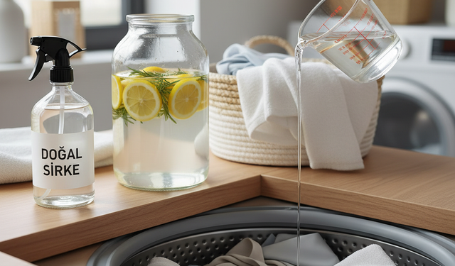 Çamaşırlarda sirke nasıl kullanılır, nerede kullanılmaz?