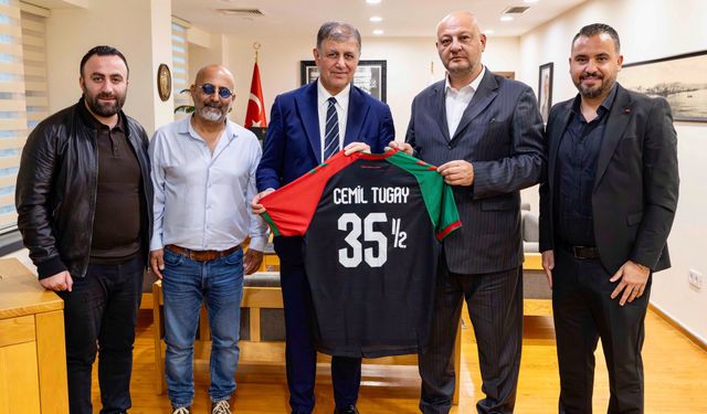 Cemil Tugay’dan Karşıyaka’ya stat sözü: 'Çok az kaldı'