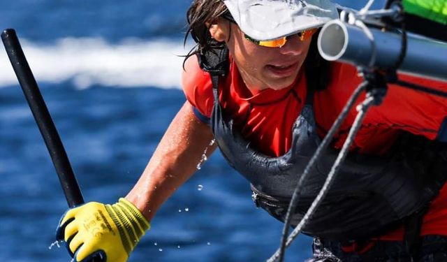 Çeşmeli genç yelkenci Deniz Alan Türkiye Şampiyonu oldu