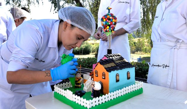 Bornova’da istihdam garantili pastacılık kursu tamamlandı