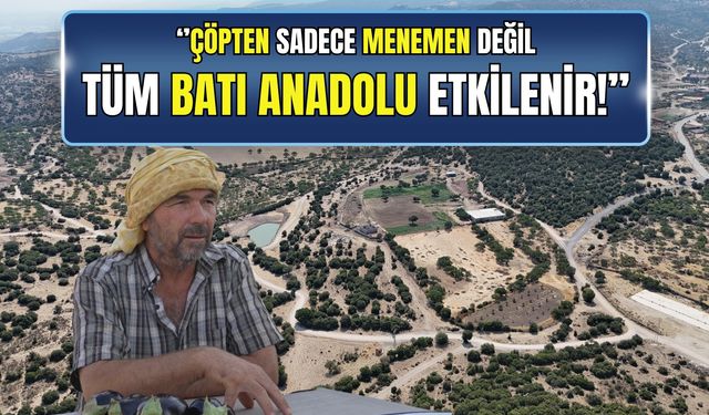 Menemenli muhtarlardan çöp tesisi tepkisi büyüyor