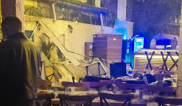 Eğlence mekanında duvar çöktü: Yaralılar var