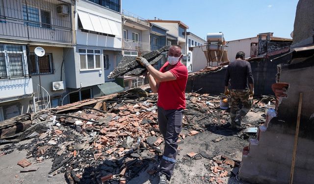 Yangın mağdurları rahat nefes aldı!