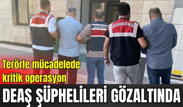 Terörle mücadelede kritik operasyon: İzmir’de DEAŞ şüphelileri gözaltına alındı